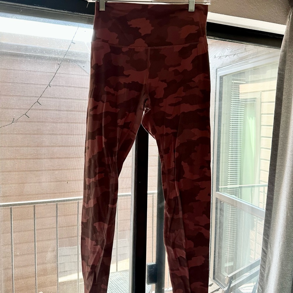 Pink Camo Align Leggings